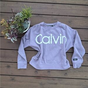 🪻Calvin Klein Cropped Sweatshirt, M